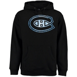 NHL Montreal Canadiens Reebok Stitch Em Up Lace Hoodie - Navy