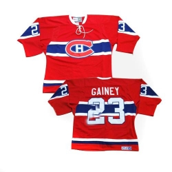 Bob Gainey CCM Montreal Canadiens Authentic Red Throwback NHL Jersey