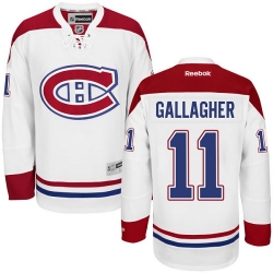 Brendan Gallagher Reebok Montreal Canadiens Authentic White Away NHL Jersey