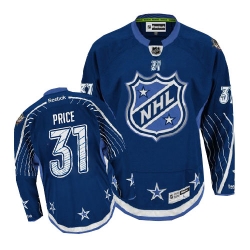 Carey Price Reebok Montreal Canadiens Premier Navy Blue 2012 All Star NHL Jersey