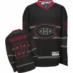 Alex Galchenyuk Reebok Montreal Canadiens Premier Black Ice NHL Jersey