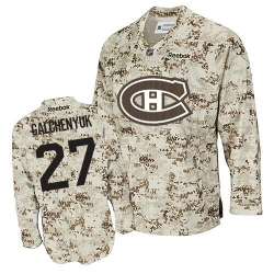 Alex Galchenyuk Reebok Montreal Canadiens Premier Camouflage NHL Jersey