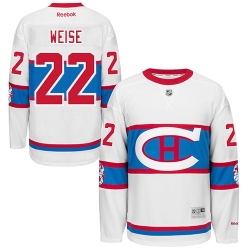 Dale Weise Reebok Montreal Canadiens Authentic White 2016 Winter Classic NHL Jersey