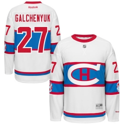 Alex Galchenyuk Reebok Montreal Canadiens Authentic White 2016 Winter Classic NHL Jersey
