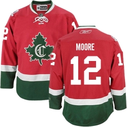 Dickie Moore Reebok Montreal Canadiens Premier Red New CD NHL Jersey