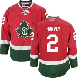 Doug Harvey Reebok Montreal Canadiens Authentic Red New CD NHL Jersey