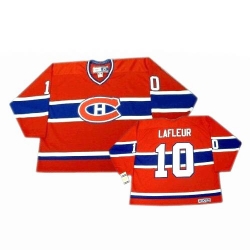Guy Lafleur Youth CCM Montreal Canadiens Premier Red Throwback NHL Jersey