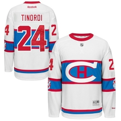 Jarred Tinordi Reebok Montreal Canadiens Premier White 2016 Winter Classic NHL Jersey