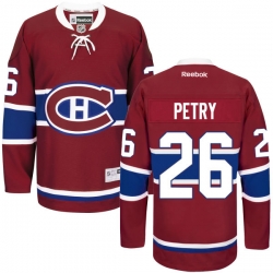 Jeff Petry Reebok Montreal Canadiens Authentic Red Home Jersey