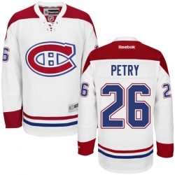 Jeff Petry Reebok Montreal Canadiens Authentic White Away Jersey