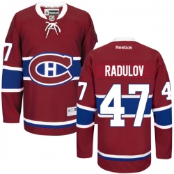 Alexander Radulov Reebok Montreal Canadiens Premier Red Home Jersey