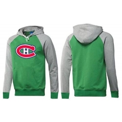 NHL Montreal Canadiens Big & Tall Logo Pullover Hoodie - Green/Grey