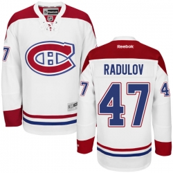 Alexander Radulov Reebok Montreal Canadiens Premier White Away Jersey