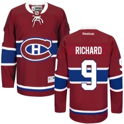 Maurice Richard Reebok Montreal Canadiens Authentic Red Home NHL Jersey