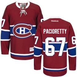 Max Pacioretty Reebok Montreal Canadiens Authentic Red Home NHL Jersey
