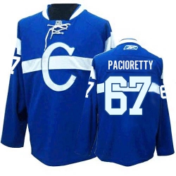 Max Pacioretty Reebok Montreal Canadiens Authentic Blue Third NHL Jersey
