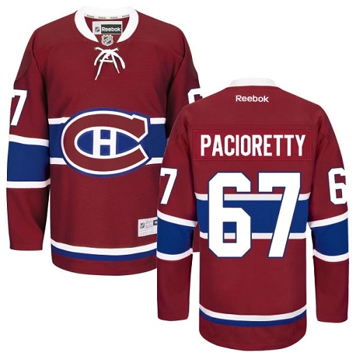 Max Pacioretty Youth Reebok Montreal Canadiens Authentic Red Home NHL Jersey