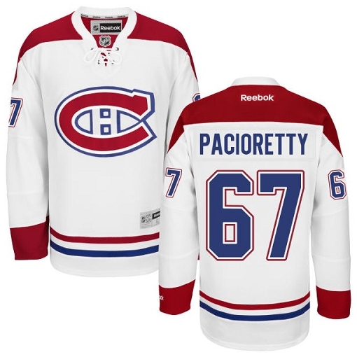 Max Pacioretty Youth Reebok Montreal Canadiens Authentic White Away NHL Jersey