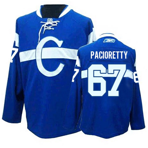 Max Pacioretty Youth Reebok Montreal Canadiens Premier Blue Third NHL Jersey