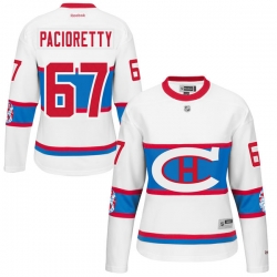 Max Pacioretty Women's Reebok Montreal Canadiens Premier White 2016 Winter Classic NHL Jersey