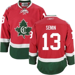 Alexander Semin Reebok Montreal Canadiens Premier Red New CD NHL Jersey