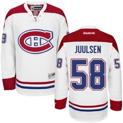 Noah Juulsen Reebok Montreal Canadiens Authentic White Away NHL Jersey