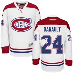 Phillip Danault Youth Reebok Montreal Canadiens Premier White Away Jersey