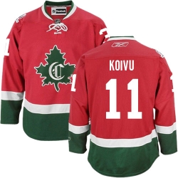 Saku Koivu Reebok Montreal Canadiens Authentic Red New CD NHL Jersey
