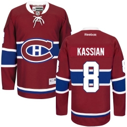 Zack Kassian Reebok Montreal Canadiens Authentic Red Home NHL Jersey