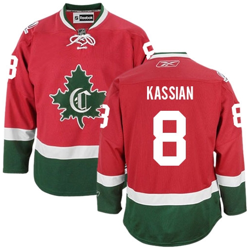 Zack Kassian Reebok Montreal Canadiens Authentic Red New CD NHL Jersey