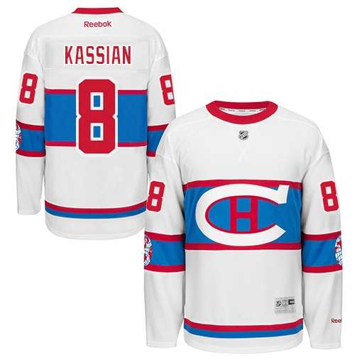 Zack Kassian Reebok Montreal Canadiens Authentic White 2016 Winter Classic NHL Jersey