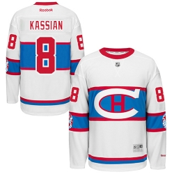 Zack Kassian Reebok Montreal Canadiens Premier White 2016 Winter Classic NHL Jersey