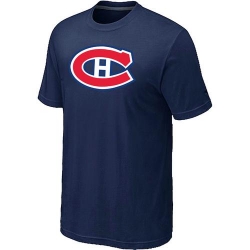 NHL Montreal Canadiens Big & Tall Logo T-Shirt - Navy