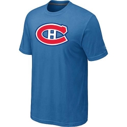 NHL Montreal Canadiens Big & Tall Logo T-Shirt - Light Blue