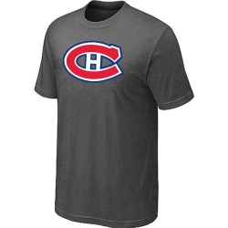 NHL Montreal Canadiens Big & Tall Logo T-Shirt - Dark Grey
