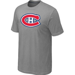 NHL Montreal Canadiens Big & Tall Logo T-Shirt - Grey