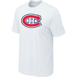 NHL Montreal Canadiens Big & Tall Logo T-Shirt - White