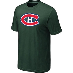 NHL Montreal Canadiens Big & Tall Logo T-Shirt - Dark Green