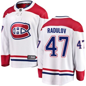 Alexander Radulov Men's Fanatics Branded Montreal Canadiens Breakaway White Away Jersey