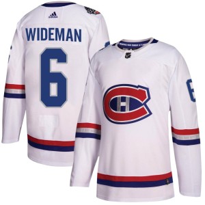 Chris Wideman Men's Adidas Montreal Canadiens Authentic White 2017 100 Classic Jersey