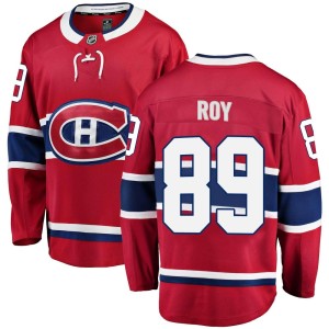 Joshua Roy Men's Fanatics Branded Montreal Canadiens Breakaway Red Home Jersey