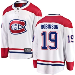 Larry Robinson Youth Fanatics Branded Montreal Canadiens Breakaway White Away Jersey