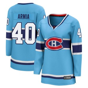 Joel Armia Women's Fanatics Branded Montreal Canadiens Breakaway Light Blue Special Edition 2.0 Jersey