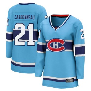 Guy Carbonneau Women's Fanatics Branded Montreal Canadiens Breakaway Light Blue Special Edition 2.0 Jersey