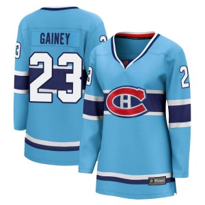 Bob Gainey Women's Fanatics Branded Montreal Canadiens Breakaway Light Blue Special Edition 2.0 Jersey