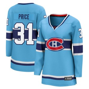 Carey Price Women's Fanatics Branded Montreal Canadiens Breakaway Light Blue Special Edition 2.0 Jersey