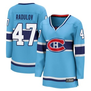 Alexander Radulov Women's Fanatics Branded Montreal Canadiens Breakaway Light Blue Special Edition 2.0 Jersey