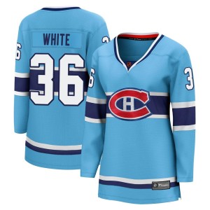 Colin White Women's Fanatics Branded Montreal Canadiens Breakaway Light Blue Special Edition 2.0 Jersey