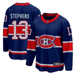 Mitchell Stephens Youth Fanatics Branded Montreal Canadiens Breakaway Blue 2020/21 Special Edition Jersey