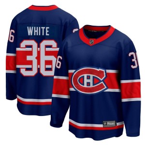 Colin White Youth Fanatics Branded Montreal Canadiens Breakaway Blue 2020/21 Special Edition Jersey